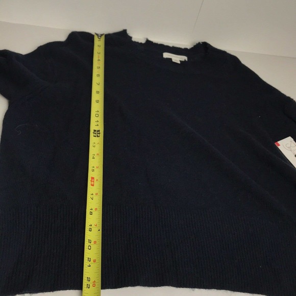 Treasure & Bond Blue Crew Neck Sweater - Picture 7 of 8